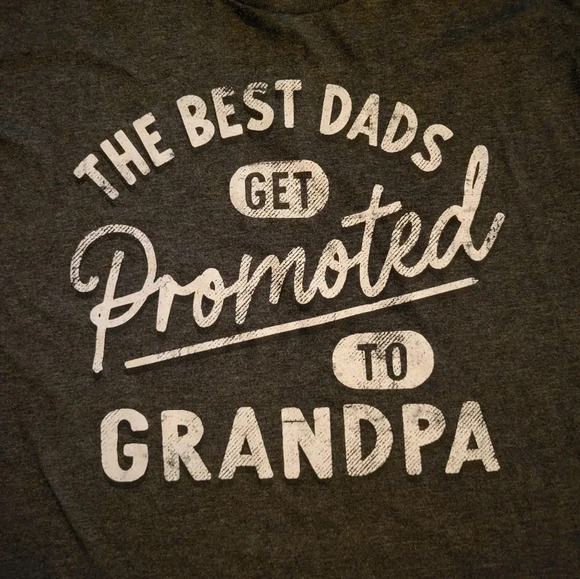 🛍Lets Celebrate Mens Gray Tee Size Large - Picture 2 of 3